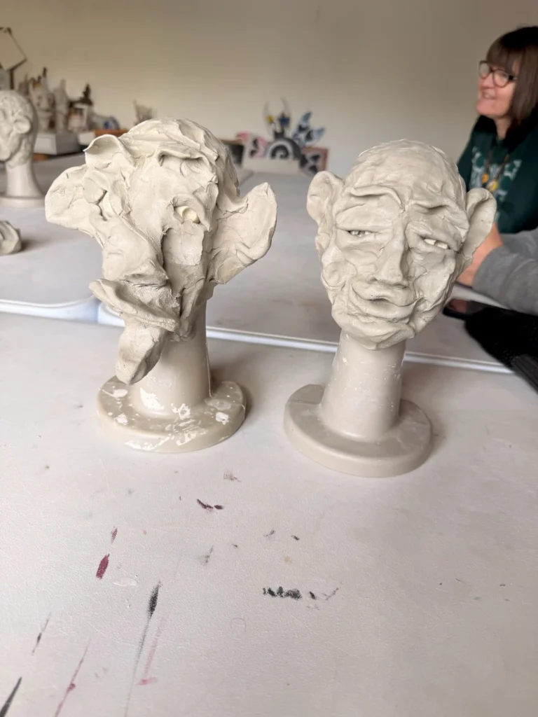 Be Creative Sculpted Faces