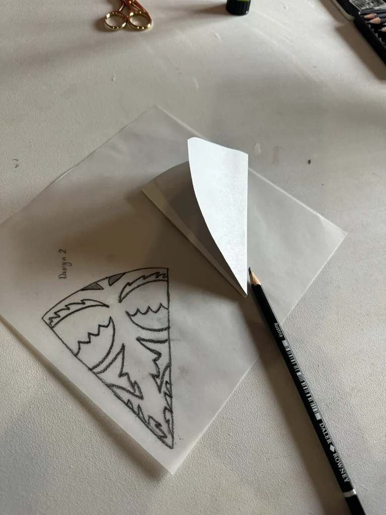 paper art created by the students at be creative